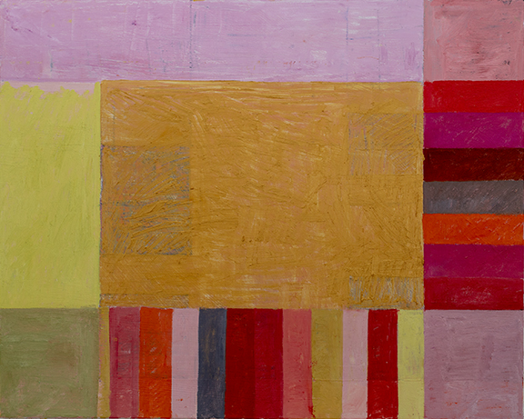 Adaptation #2, 2019, oil on wood, 24" x 30"