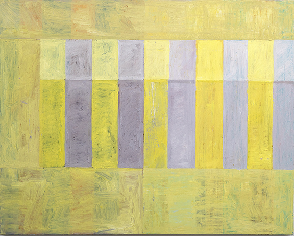 Adaptation #10, 2019, oil on wood, 24" x 30"
