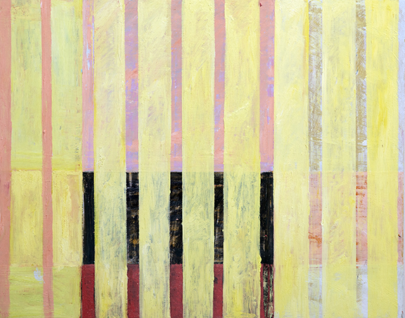 Adaptation #12, 2019, oil on wood, 24" x 30"