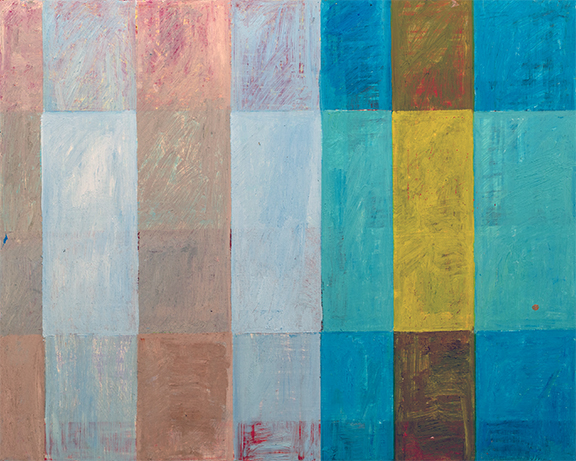 Adaptation #15, 2019, oil on wood, 24" x 30"