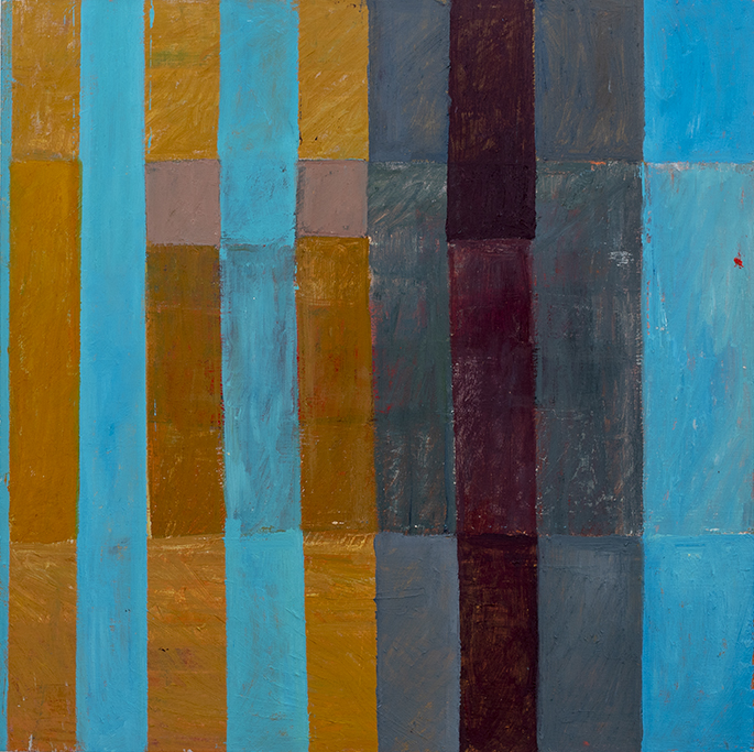 Adaptation #16, 2019, oil on wood, 20" x 00"