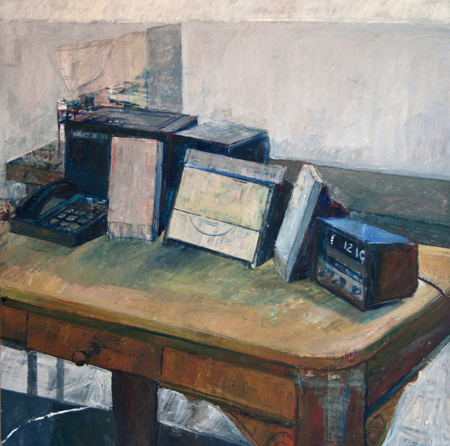 I thought you did , 2011 oil on wood 30" x 30 "