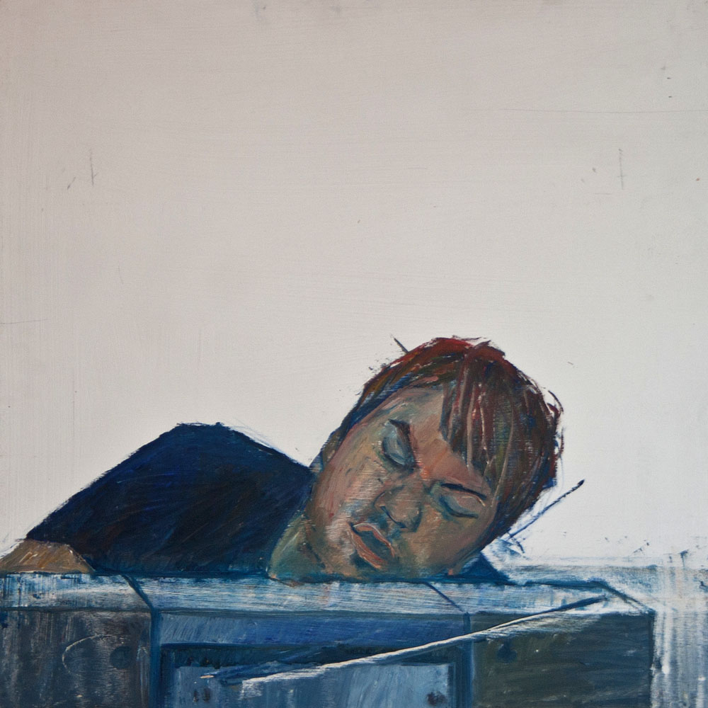 Do you like this? #2, 2011, oil on wood, 20" x 20"