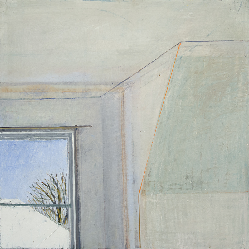 Felt #2, 2014, oil on wood, 30" x 30"