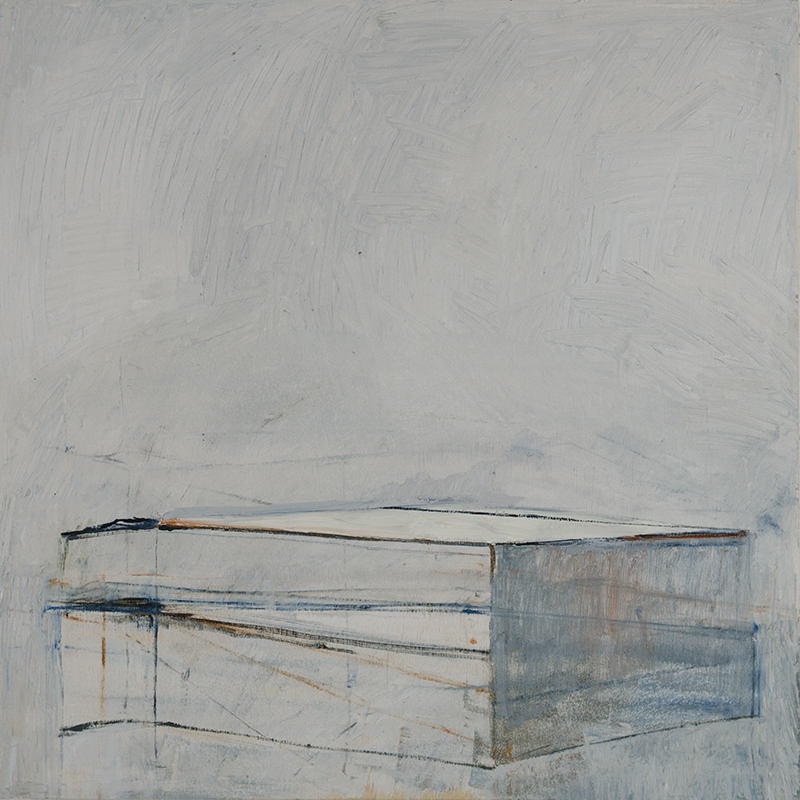 Waltz #1, 2013, oil on wood, 20" x 20"