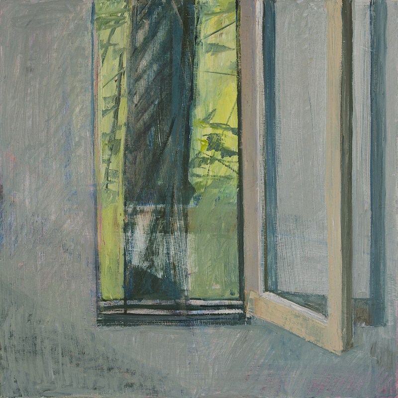 Summer #1, 2013, oil on wood, 20" x 20"