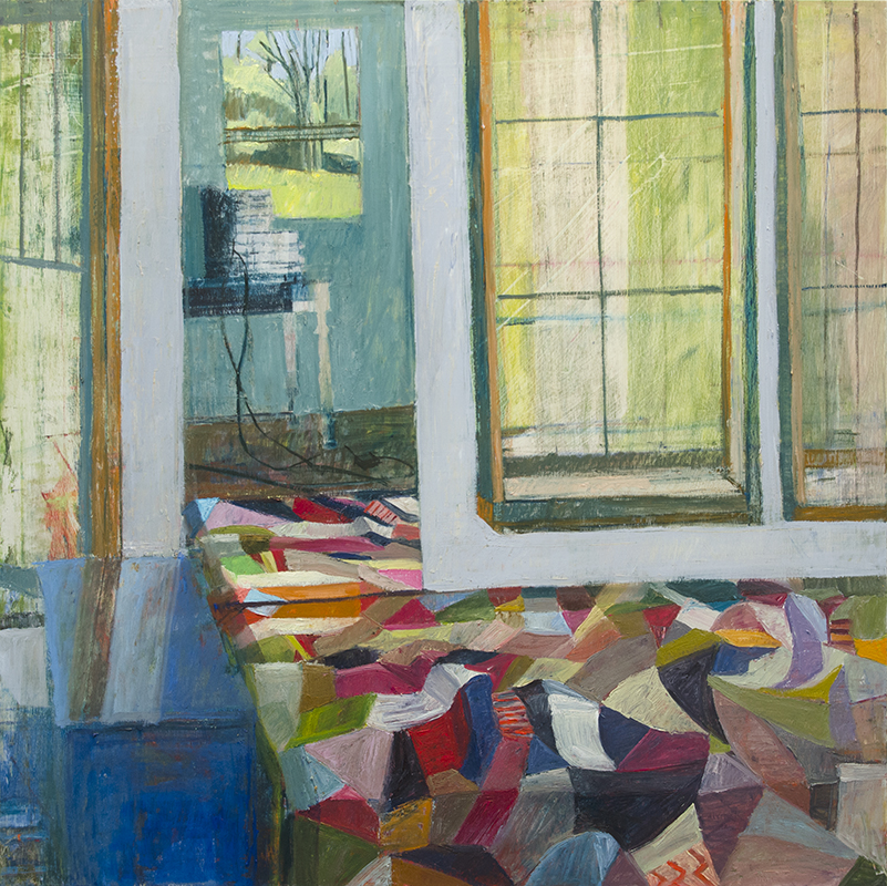 Summer #3, 2013, oil on wood, 20" x 20"