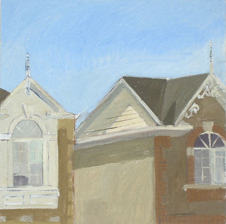 Abdus Salam #1, 2006, oil on wood, 16" x 16"