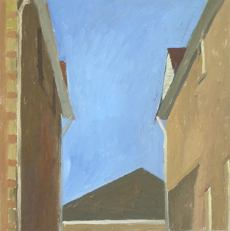 Abdus Salam #2, 2006, oil on wood, 16" x 16"