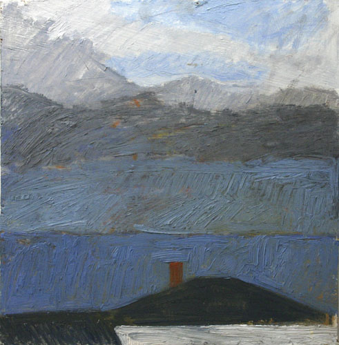 9 Pouch Cove #7, 2005 oil on wood 16" x 16" Pouch Cove Air Index Home | Paintings | Curriculum Vitae | Reviews/Essays | Links |