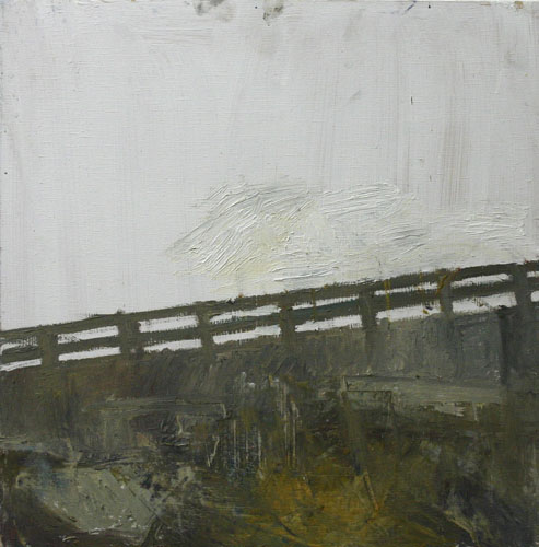 8 | 9 Highway, 2005 oil on wood 16" x 16" Pouch Cove Air Index Home | Paintings | Curriculum Vitae | Reviews/Essays | Links |
