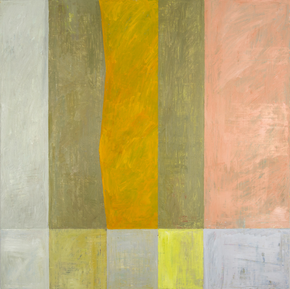 Watershed #3, 2017, oil on wood, 48" x 48"