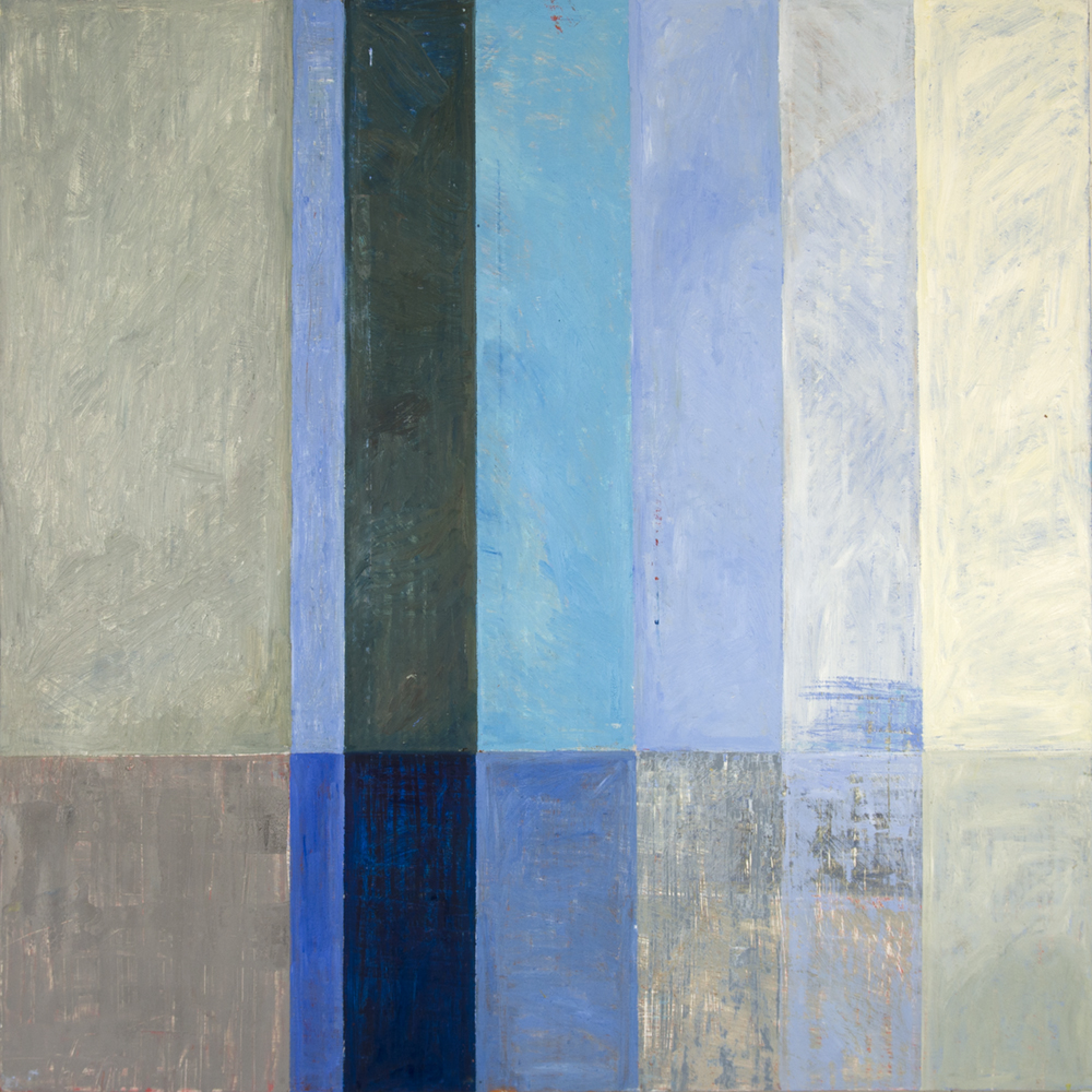 Watershed #5, 2017, oil on wood, 48" x 48"