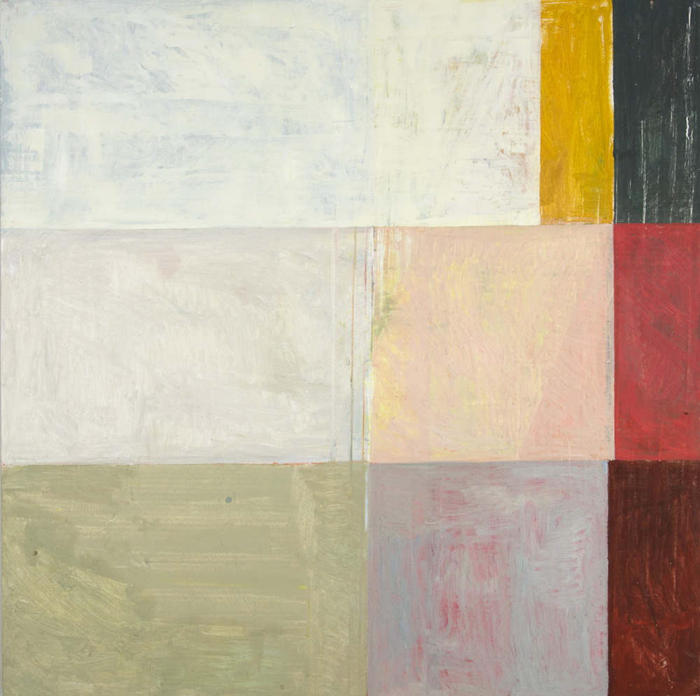 Watershed #7, 2017, oil on wood, 48" x 48"