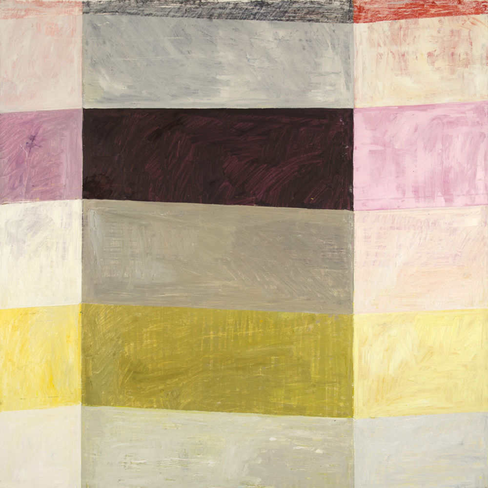Watershed #8, 2017, oil on wood, 48" x 48"