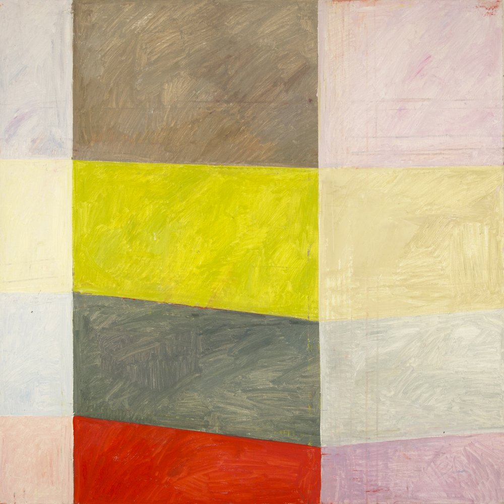 Watershed #10, 2017, oil on wood, 48" x 48"