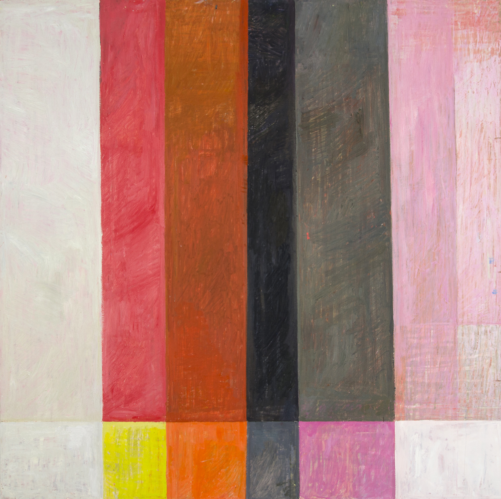 Watershed #15, 2017, oil on wood, 48" x 48"