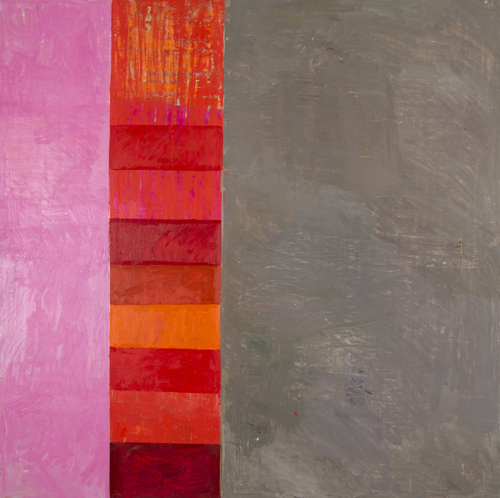 Watershed #216, 2017, oil on wood, 48" x 48"